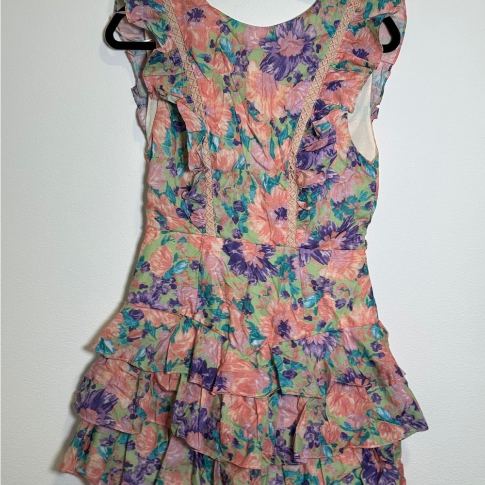 Floral Ruffle Dress